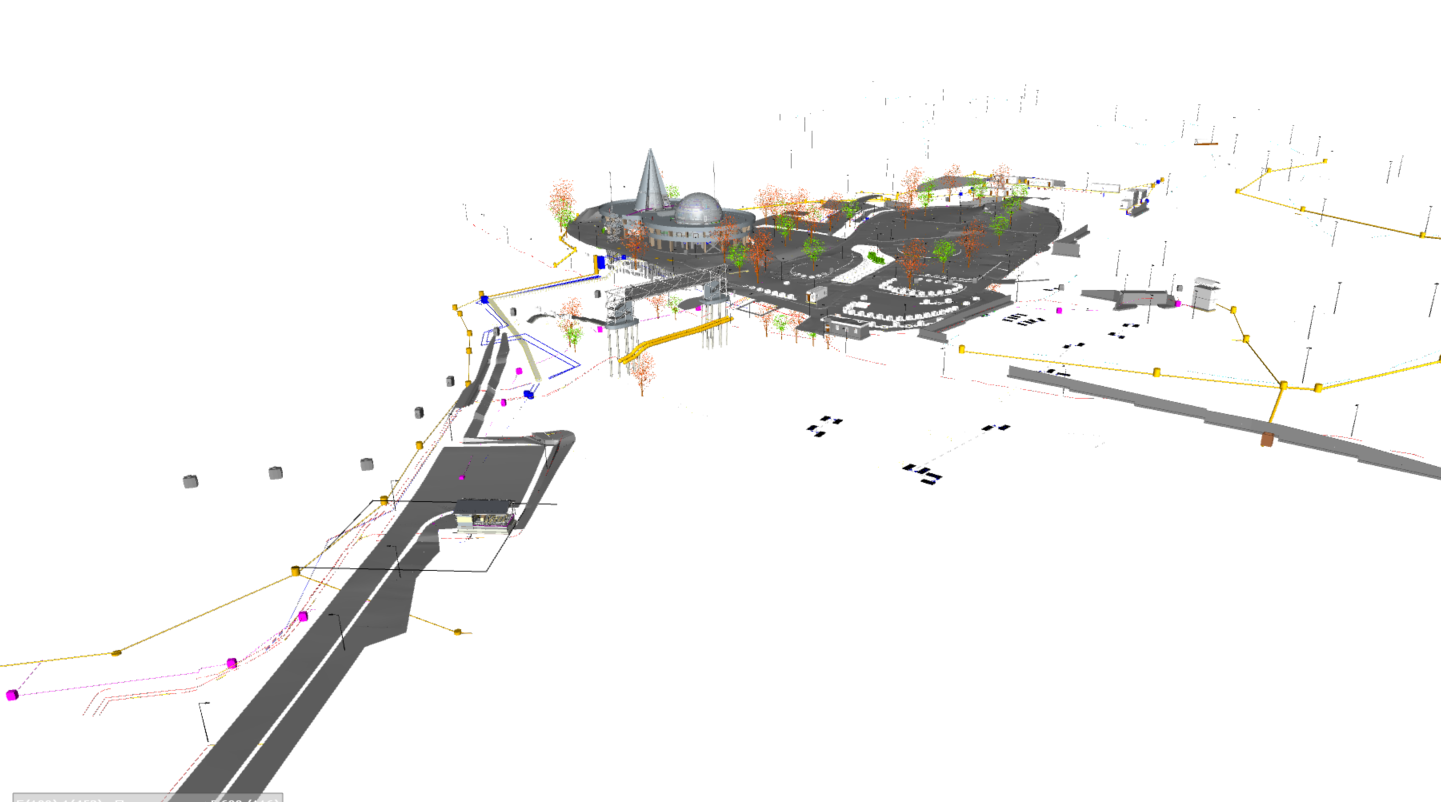 Raising the model according to the drawings of the Project ...
